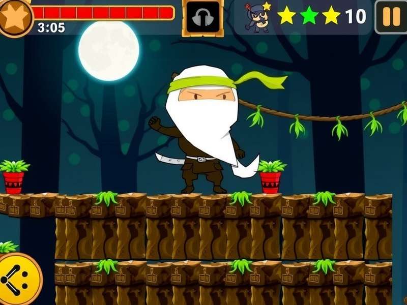 Naan Ninja Level Gameplay